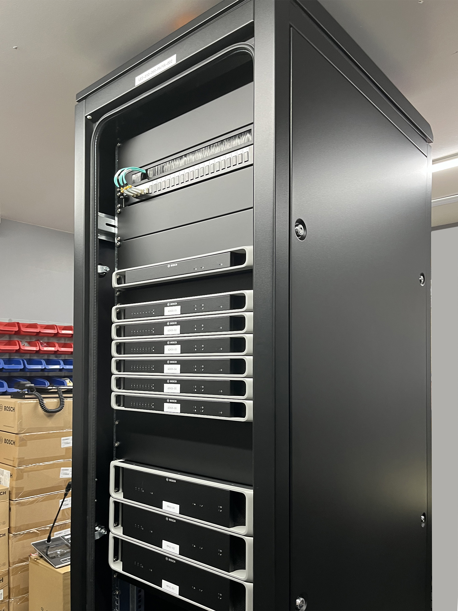 Bosch EN54 VA System for a Pharmaceutical Manufacturing Plant